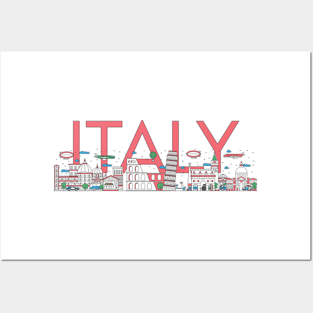 Italy travel Wall Art by SerenityByAlex